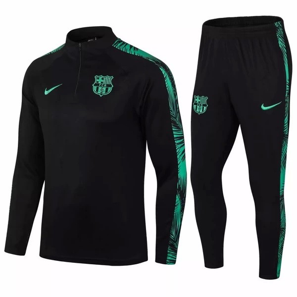 Chandal Barcelona 2021 2022 Negro Verde